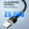 WOZINSKY KABEL DO LIGHTNING 2.4A 2M DO IPHONE 11 12 PRO MAX SZYBKIE
