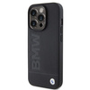 Etui BMW Leather Hot Stamp na iPhone 15 Pro Max - czarne