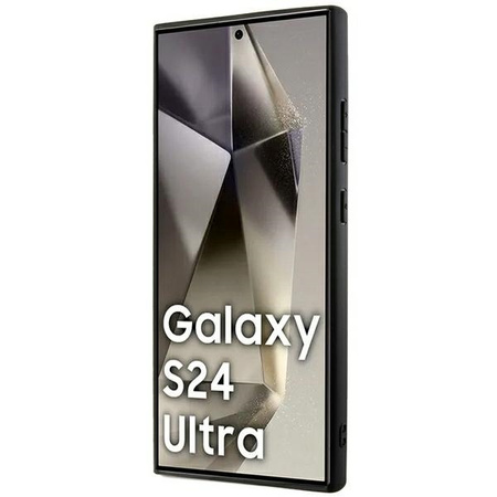 DKNY POKROWIEC DO SAMSUNG S24 ULTRA S928 HARDCASE SKÓRZANY Z LOGO METALOWYM