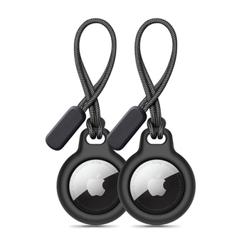 TECH-PROTECT ETUI ROUGH CHAIN 2-PACK DO APPLE AIRTAG BEZPIECZNE ZAWIESZENIE