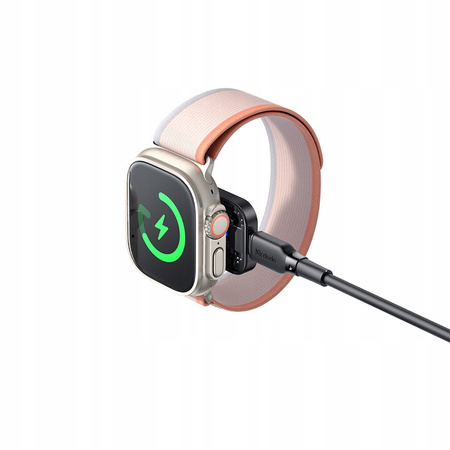 MCDODO SZYBKA ŁADOWARKA INDUKCYJNA DO APPLE WATCH 2 3 4 5 6 SE 7 8 9 ULTRA