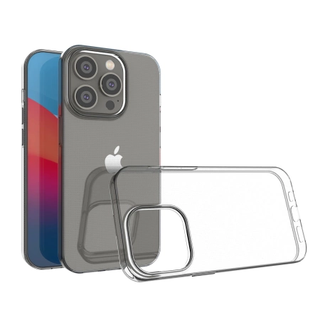 HURTEL POKROWIEC DO IPHONE 14 PRO ŻELOWY 0.5MM ULTRA CLEAR PRZEZROCZYSTY
