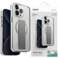 Etui UNIQ Heldro Mag Mag Magclick Charging na iPhone 15 Pro Max - przezroczyste