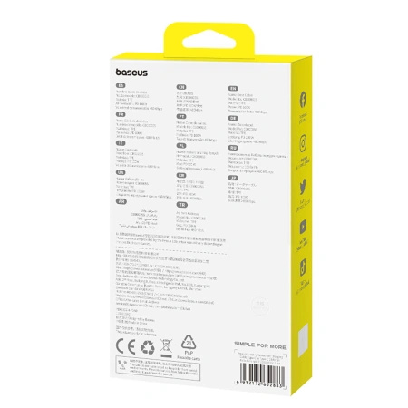BASEUS KABEL USB-C DO USB-C 100W DO TELEFONÓW LAPTOPÓW 2M SZYBKIE