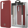 Mercedes MEHCS21SSILRE S21 G991 czerwony/red hardcase Silicone Line