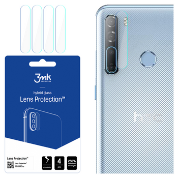 3MK LENS PROTECTION SZKŁO HIBRYDOWE DO HTC DESIRE 20 PRO Z ODPORNOŚCIĄ