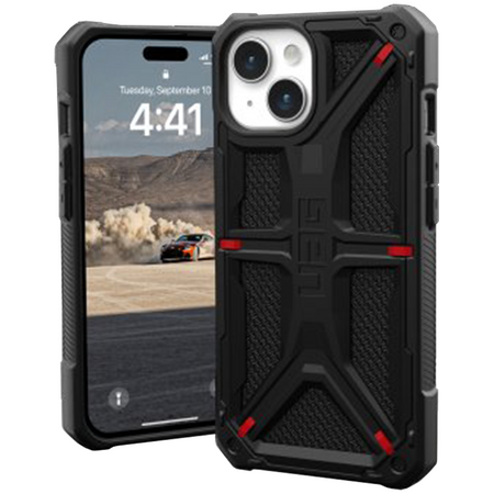 UAG Monarch - obudowa ochronna do iPhone 15 Plus (kevlar black)