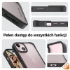 Etui PanzerGlass ClearCase na iPhone 15 z certyfikatem Military Grade - przezroczysto-czarne