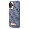 Guess GUHMP16SU4GPRB iPhone 16 6.1 niebieski/blue hardcase 4G Logo Plate MagSafe