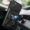 HURTEL ETUI CAMSHIELD DO IPHONE 16 PRO Z PODSTAWKĄ I OCHRONĄ NA APARAT