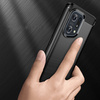 Carbon Case elastyczne etui pokrowiec Oppo Find X5 czarny