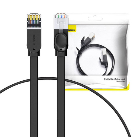 BASEUS KABEL SIECIOWY RJ45 PATCHCORD DO ROUTER SWITCH PC ETHERNET 05M CAT6