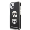 Karl Lagerfeld KLHCP13STPE2TK iPhone 13 mini 5,4" hardcase czarny/black Karl&Choupette Head