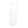 Baseus Frosted Glass Case Sztywne etui z elastyczną ramką iPhone 12 Pro Max Biały (WIAPIPH67N-WS02)