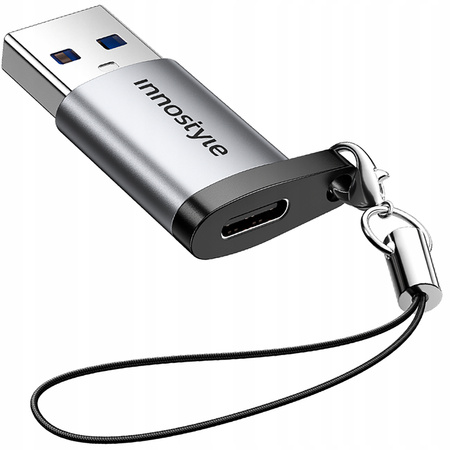 INNOSTYLE ADAPTER PRZEJŚCIÓWKA USB-A 3.0 DO USB-C NA USB TYP C 3A 5GBPS OTG