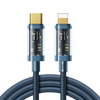 Joyroom kabel przewód USB Typ C - Lightning PD 20W 1.2m niebieski (S-CL020A12-blue)