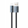 MCDODO KABEL USB-A LIGHTNING SZYBKIE ŁADOWANIE DO TELEFONU LED CZARNY 2M