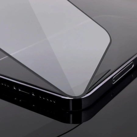 WOZINSKY SZKŁO HARTOWANE FULL GLUE DO IPHONE 15 Z RAMKĄ WYTRZYMAŁE OCHRONNE