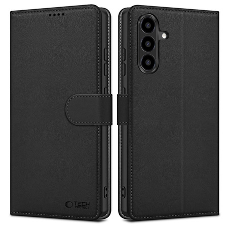 TECH-PROTECT WALLET DO SAMSUNG GALAXY A56 5G POKROWIEC MATTE BLACK TRWAŁOŚĆ