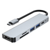 TECH-PROTECT V4-HUB PRZEJŚCIÓWKA 6IN1 DO TELEFONÓW USB-C Z GIGABIT ETHERNET