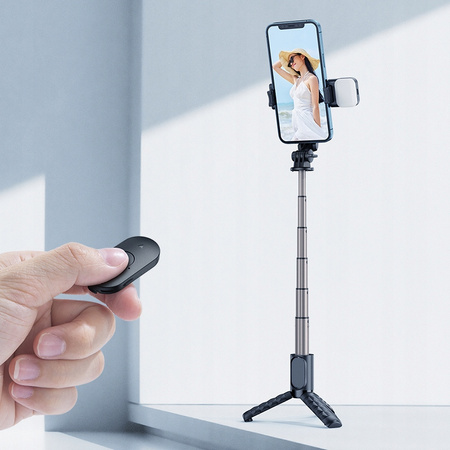 Kijek selfie stick do telefonu Mcdodo Tripod statyw  Bluetooth czarny