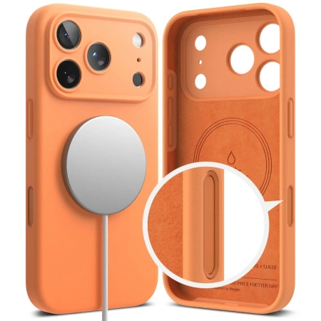 RINGKE ETUI SILICONE MAGNETIC MAGSAFE DO IPHONE 17 PRO MAX OCHRONA