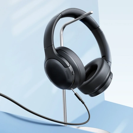 Słuchawki bezprzewodowe Baseus Bass BH1 Lite nauszne Bluetooth 6.0 - czarne