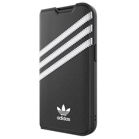 Etui Adidas OR Booklet Case PU na iPhone 14 Pro czarno biały/black white 50196