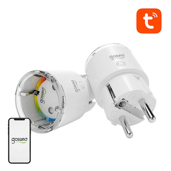 GOSUND INTELIGENTNE GNIAZDO WIFI EP2 2 SZT. 10A TUYA DO STEROWANIA ZDALNEGO