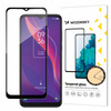 WOZINSKY SZKŁO HARTOWANE FULL GLUE DO TCL 306 CASE FRIENDLY Z RAMKĄ