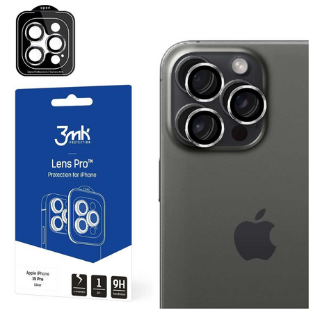 Apple iPhone 15 Pro - 3mk Lens Protection Pro