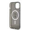 Karl Lagerfeld KLHMP14SHFCKNOK iPhone 14/ 15 / 13 6.1 czarny/black hardcase IML Ikonik MagSafe