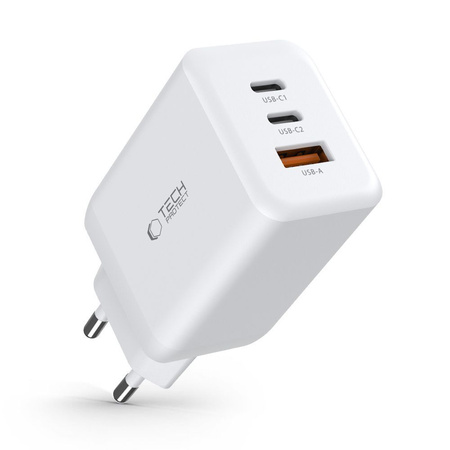 TECH-PROTECT ŁADOWARKA 65W Z PORTAMI PD QC3.0 DO SAMSUNG GALAXY NOTE 10 S21