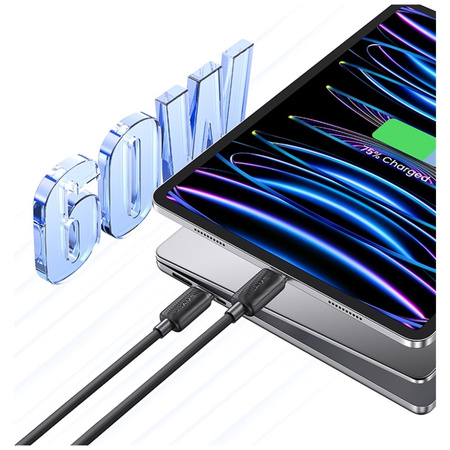USAMS KABEL USB-C DO USB-C 60W DO TELEFONÓW LAPTOPÓW 1M Z FUNKCJĄ