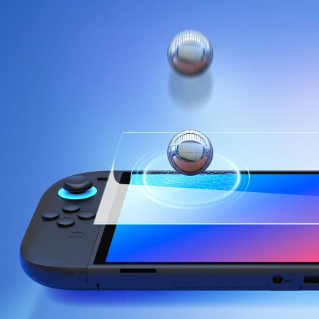 DUX DUCIS SZKŁO HARTOWANE HD DO NINTENDO SWITCH 2 OCHRONA EKRANU Z RAMKĄ