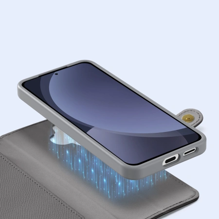 DUX DUCIS ETUI DO SAMSUNG GALAXY S25+ Z ODŁĄCZANYM PORTFELEMEM MAGNETYCZNYM