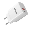 MOONX ładowarka sieciowa MC04 PD 20W 1xUSB-C + 1xUSB QC3.0 Biały