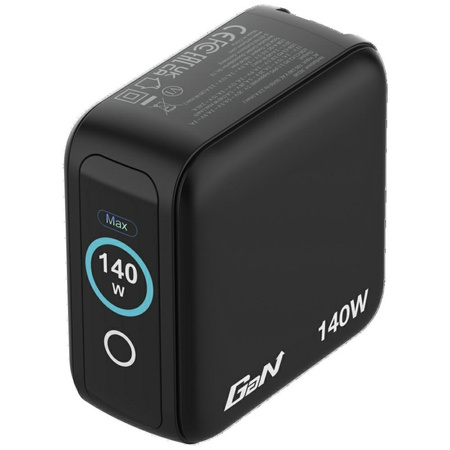 Ładowarka sieciowa Verbatim Mini GaN     140W 3xUSB-C PD/1x USB-A QC adapter UE/UK/USA czarny 30240