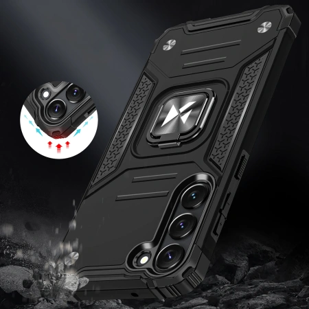 WOZINSKY RING ARMOR ETUI DO SAMSUNG GALAXY S23+ PANCERNY POKROWIEC