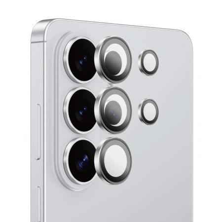 Szkło hartowane AMAZINGTHING Sapphire Radix AR Lens Glass na wyspę aparatu do Samsung S26 Ultra - srebrne