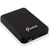 Powerbank indukcyjny Guess MagSafe Metal Script Logo 15W 5000mAh - czarny