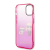 Karl Lagerfeld KLHCP14MTGKCP iPhone 14 Plus 6,7" hardcase różowy/pink Gradient Ikonik Karl & Choupette