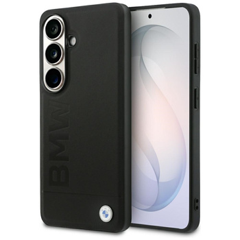 Etui BMW Leather Hot Stamp MagSafe do    Samsung Galaxy S26 czarny