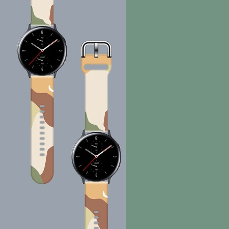 STRAP MORO OPASKA DO SAMSUNG GALAXY WATCH 42MM PASEK SILIKONOWY BRANSOLETKA