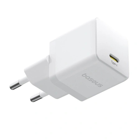 BASEUS ŁADOWARKA SIECIOWA PALM 1C 20W Z KABLEM USB-C 60W DO IPHONE 12 13