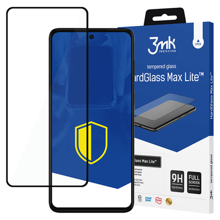 Motorola Moto G52 - 3mk HardGlass Max Lite Black