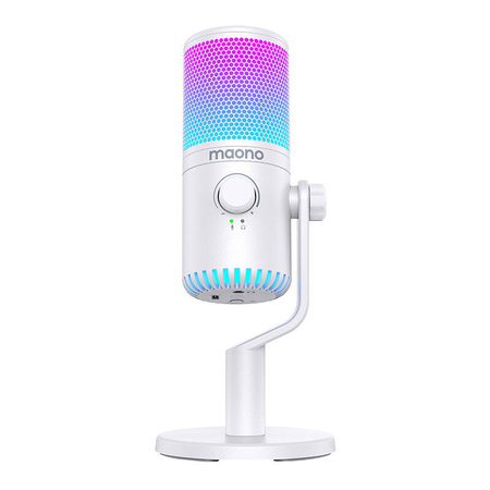 MAONO MIKROFON GAMINGOWY PODCASTOWY DM30RGB DO KOMPUTERA PODŚWIETLENIE RGB