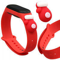 HURTEL STRAP XMAS OPASKA DO XIAOMI MI BAND 6 MI BAND 5 ŚWIĄTECZNY