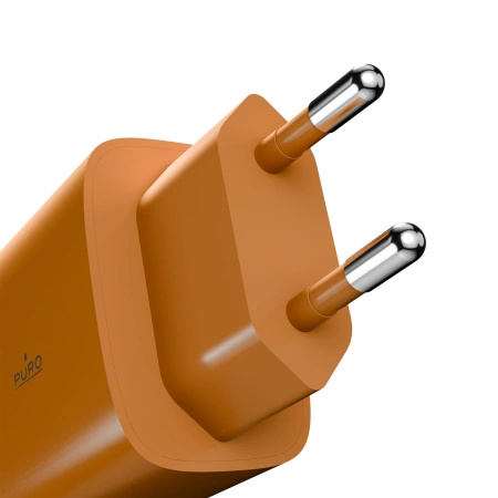 Ładowarka sieciowa Puro Pro Lite 30 W USB-C - pomarańczowa