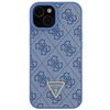 Guess GUHCP15SP4TDSCPB iPhone 15 6.1" niebieski/blue hardcase Crossbody 4G Metal Logo
